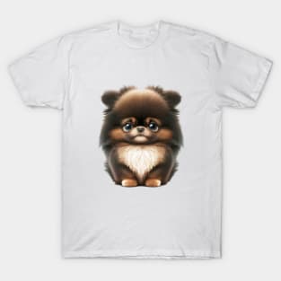 Dog Pet Cute Adorable Humorous Illustration T-Shirt